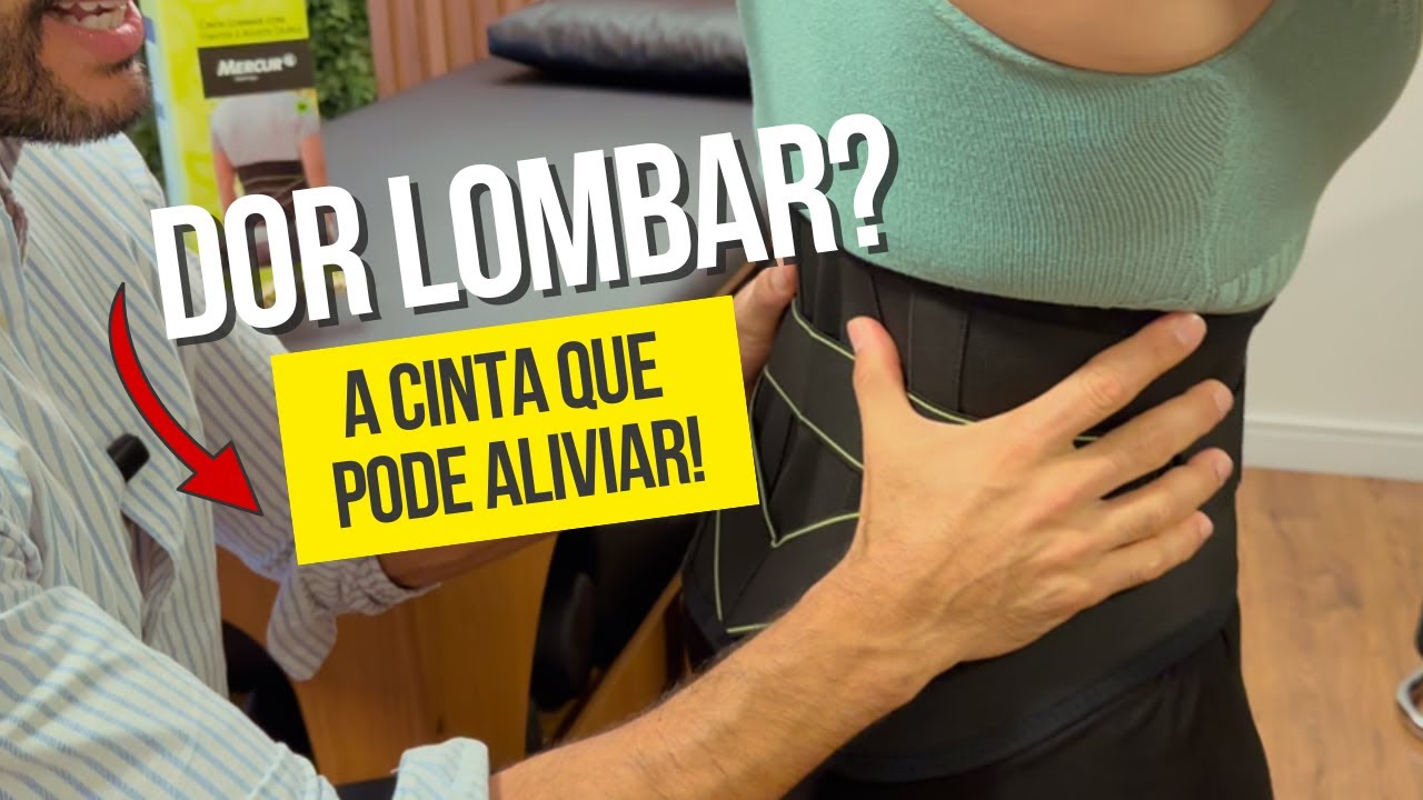 Dor Lombar? Veja Como a Cinta Pode Ajudar na Estabilidade e Alívio da Dor!