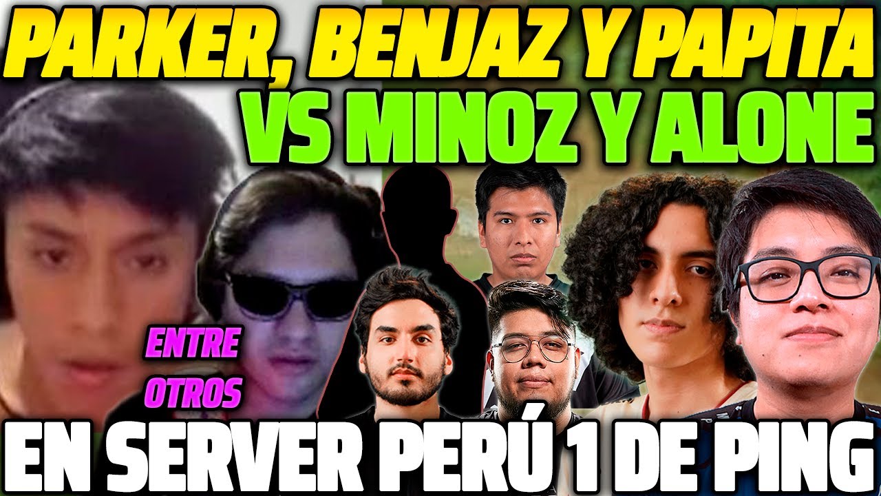 😲 PARKER Y BENJAZ CONTRA MINOZ Y ALONE 😲 EN SERVER PERÚ, JUNTO A ESCOLAR PROMESA, ENTRE OTROS 😱