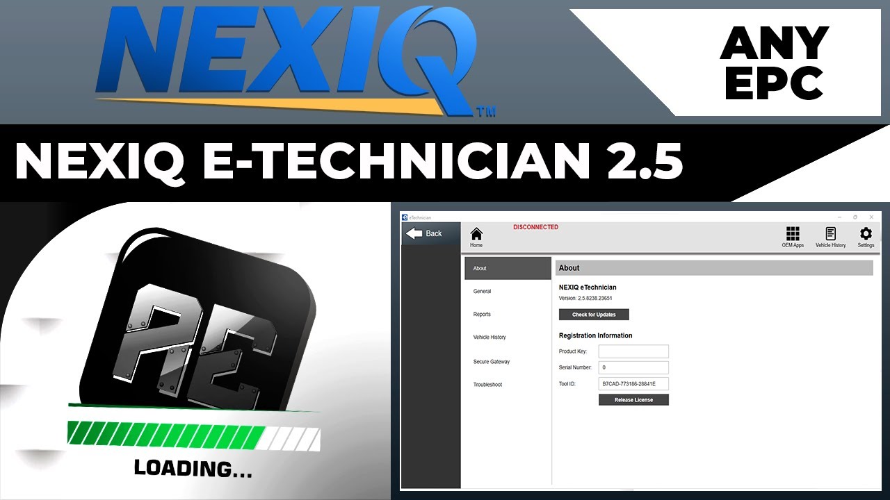 NEXIQ E-TECHNICIAN 2.5 | INSTALLATION