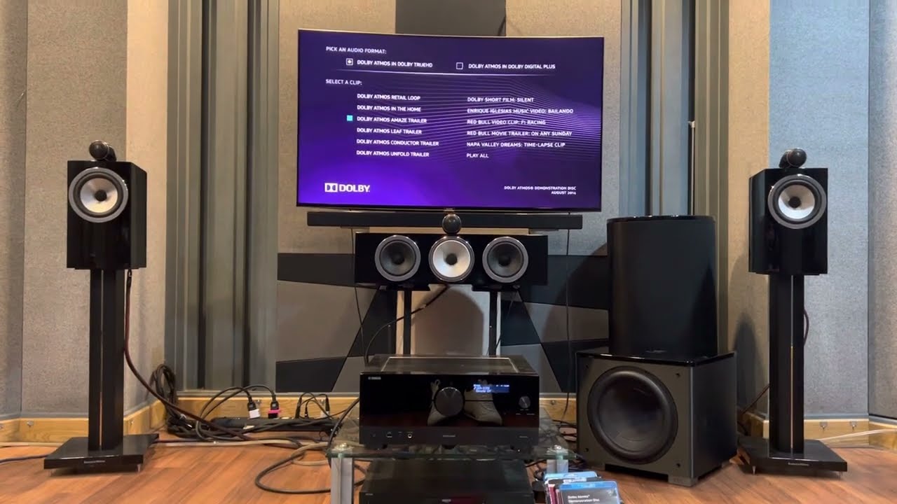 Bowers & Wilkins 700 S3 / Test Dolby Atmos Demonstration Disc 2014