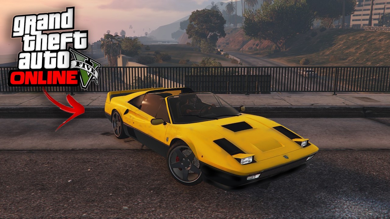 NOVA FERRARI 308 GTS - GTA 5 ONLINE