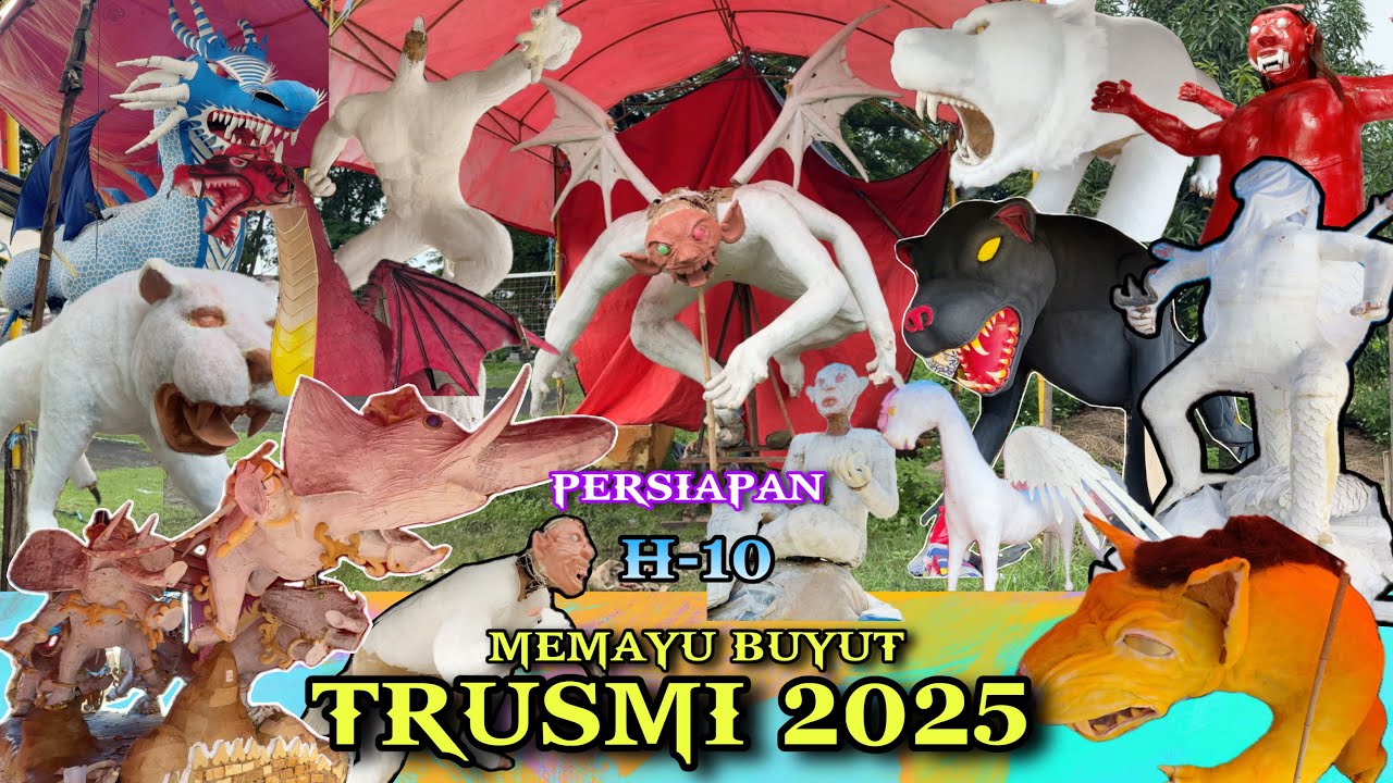 H-10 Persiapan Arak Arakan Memayu Buyut TRUSMI 2025 Cirebon