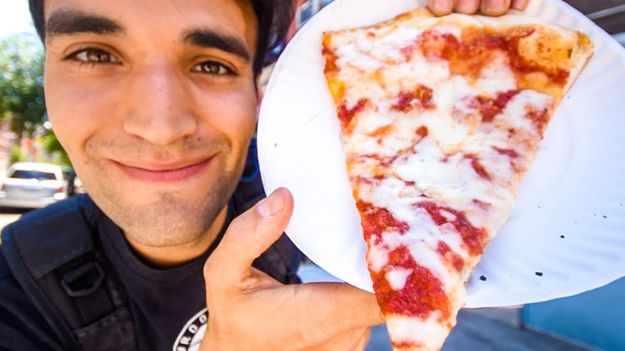 LIVING on $1 MEALS for 24 HOURS in NYC!