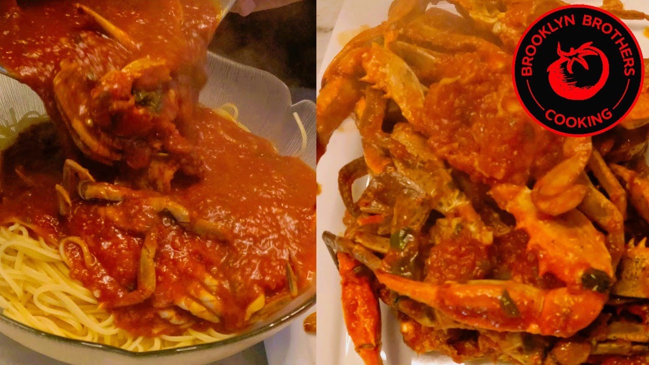 Паста нашей бабушки с подливкой из краба | Итальянская классика