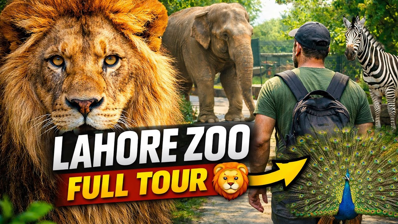 Lahore Zoo Full Tour 2026 🦁 | Animals, Birds & Family Fun | Complete Walkthrough