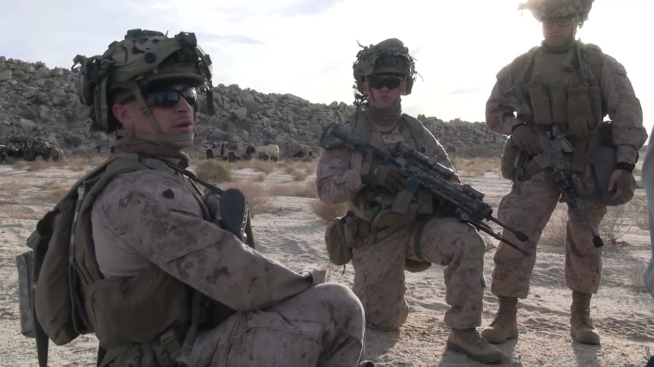 Behind The Scenes with U.S. Marines of 1st Marine Division at NTC
