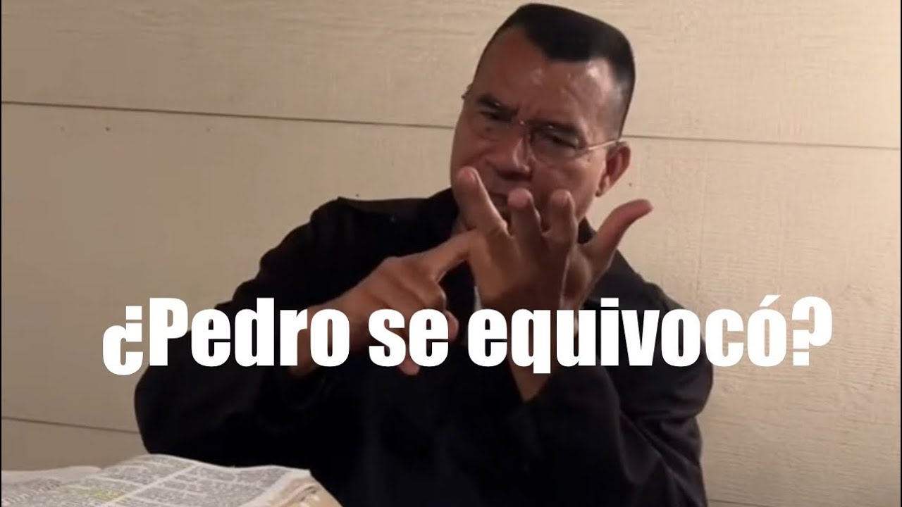 &iquest;Se equivoc&oacute; Pedro en Hechos 2:38? La verdad sobre el bautismo en el nombre de Jes&uacute;s