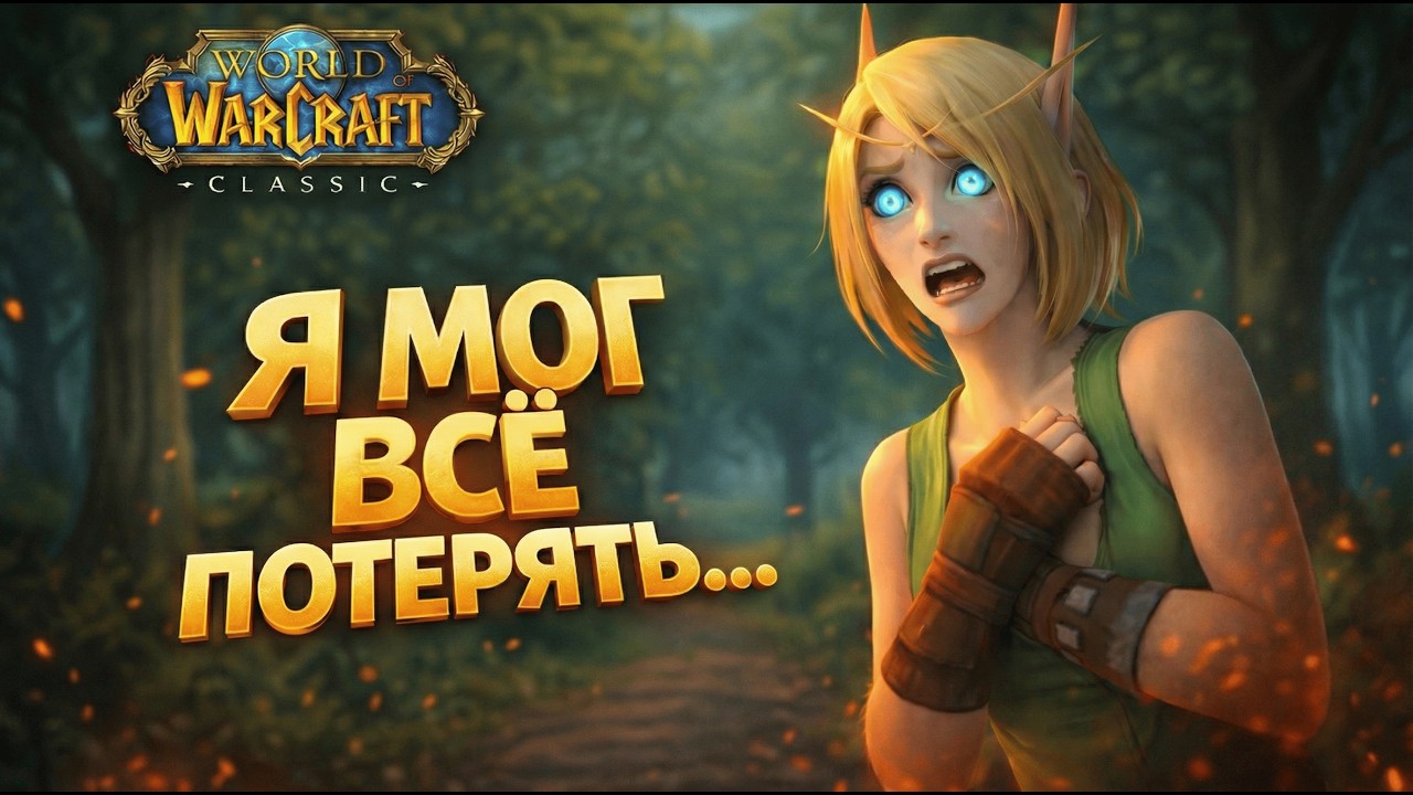 Мой первый день | World Of Warcraft Classic (HardCore)