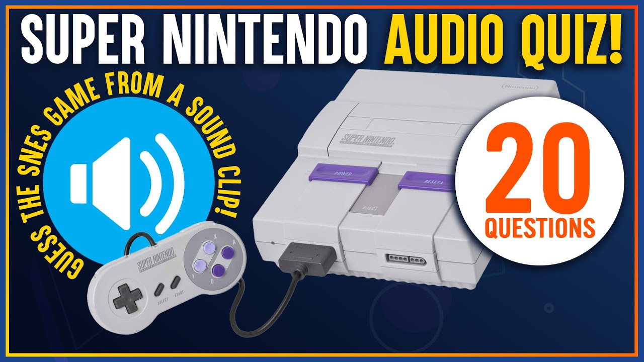Can You Guess the Super Nintendo Game from Its Song? | 20-Question Music Challenge!