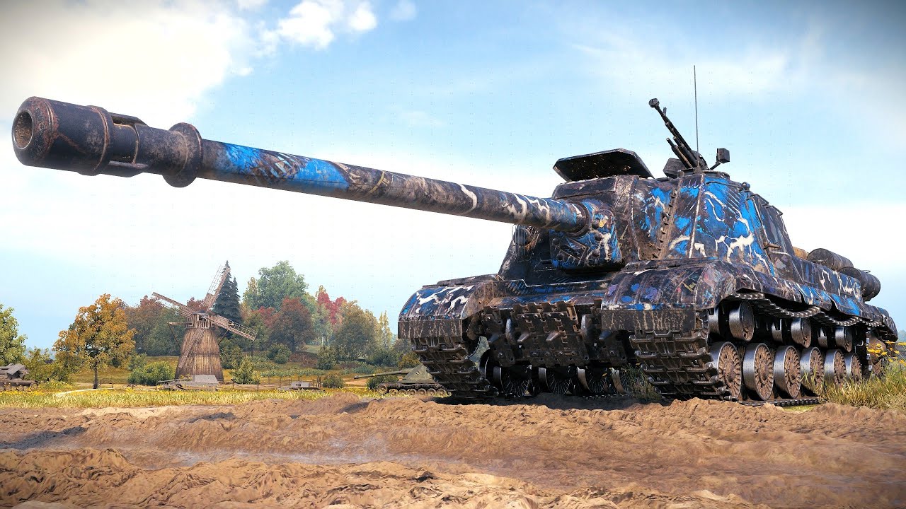ИСУ-152К: Стальной Хищник Среди Листьев - World of Tanks