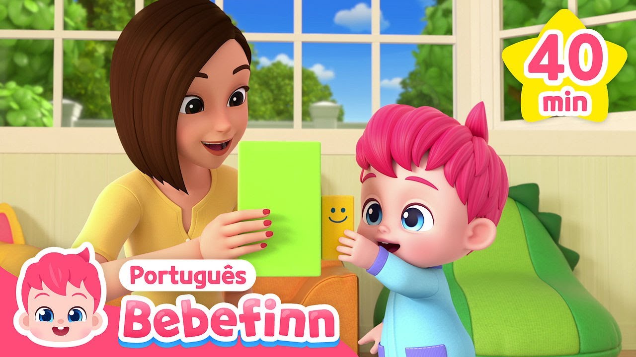 Vamos achar opostos juntos! | + Completo | Música infantil | Bebefinn em Português-Canções Infantis