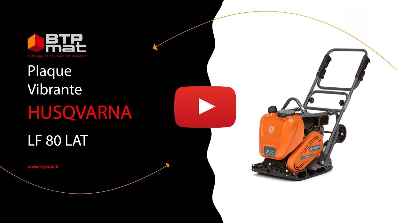 HUSQVARNA - Plaque Vibrante LF 80 LAT