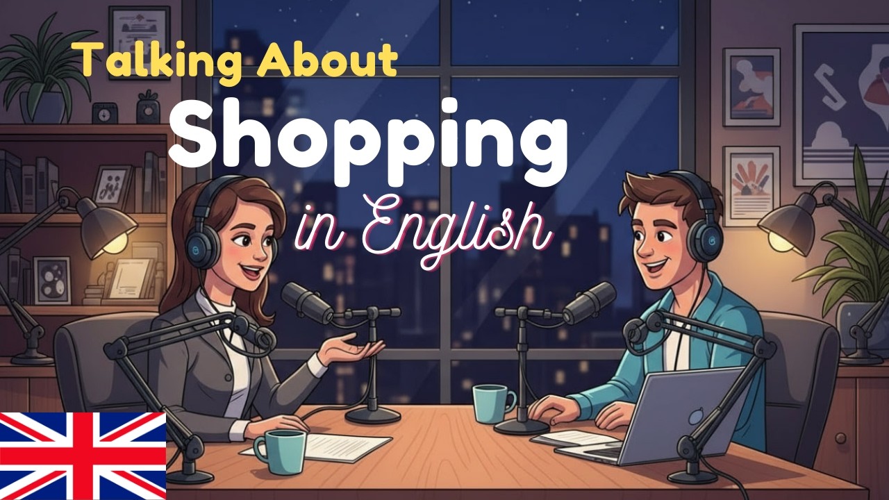 How to Talk About Shopping in English | Real Phrases & Conversation Practice Podcast
