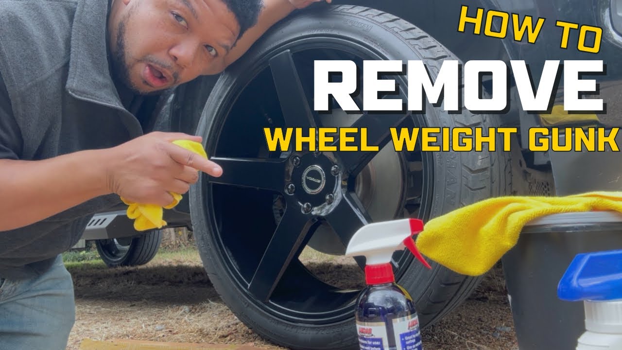 Custom Wheel Care 101: Say Goodbye to Wheel Weight Residue