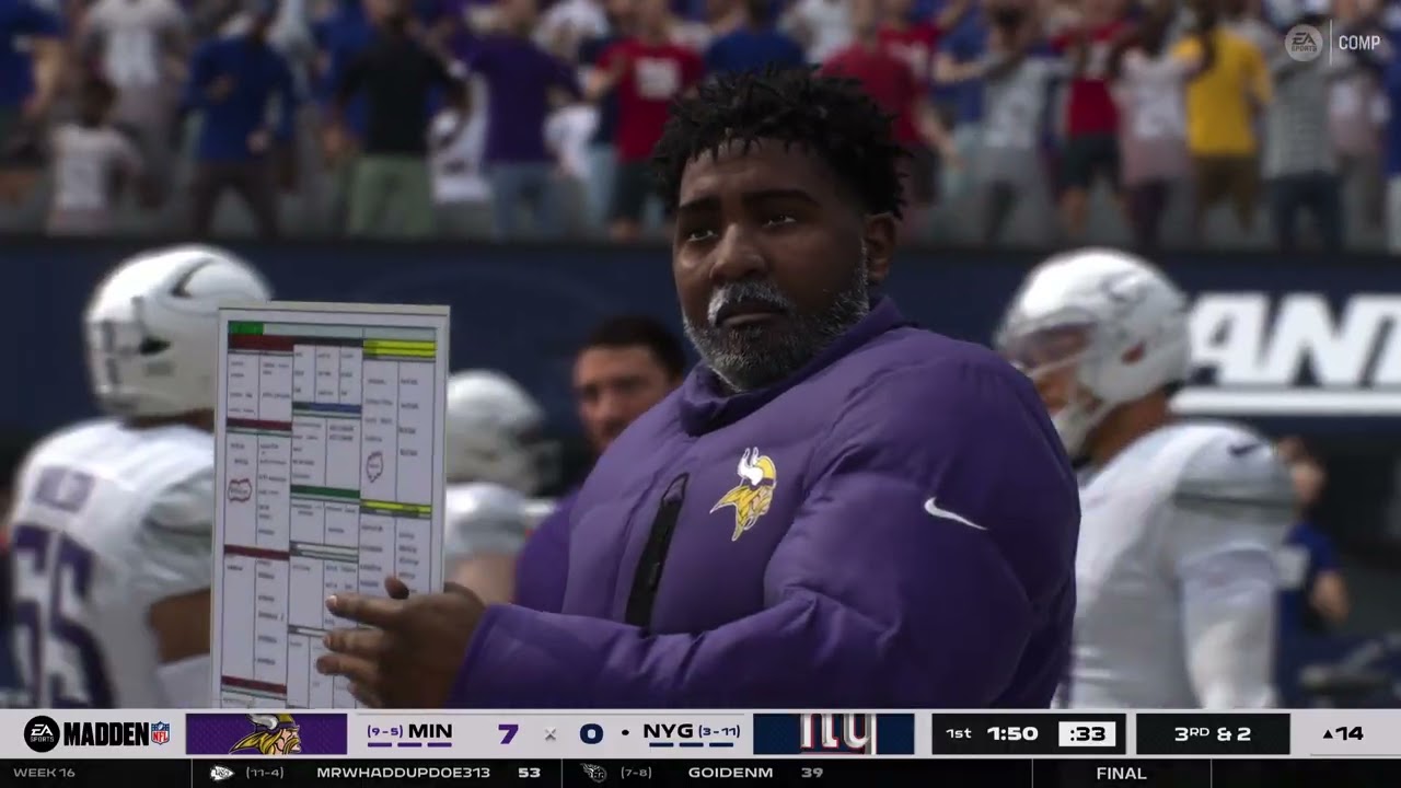 Madden NFL 26_Giants vs Vikings