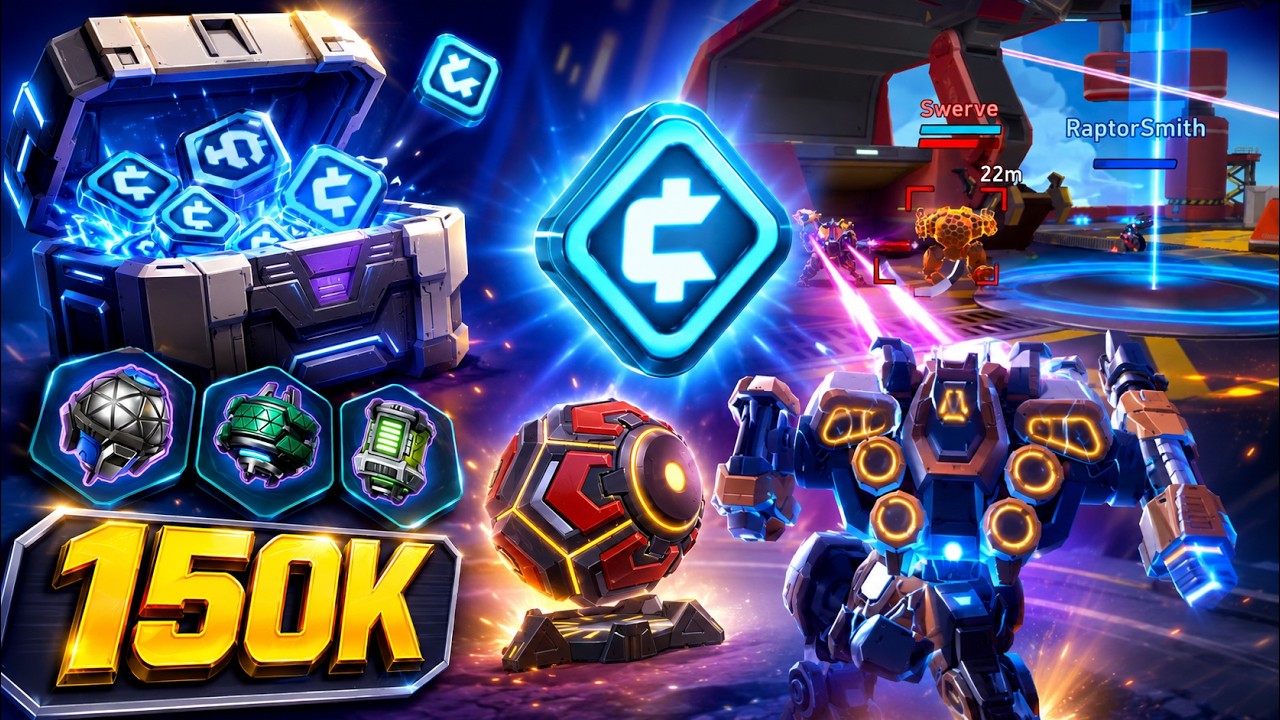 I Opened The 150K Credit Crate In Mech Arena