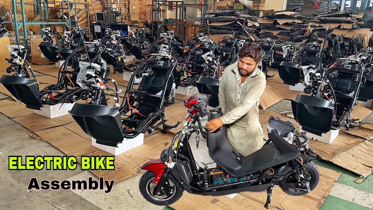 How To Properly Assemble Metro Electric Bike || A Journey Through The Factory