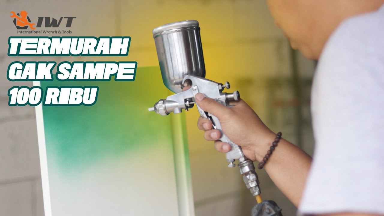 SPRAY GUN IWT Sagola F-75G & K-38 | Murah banget 😱