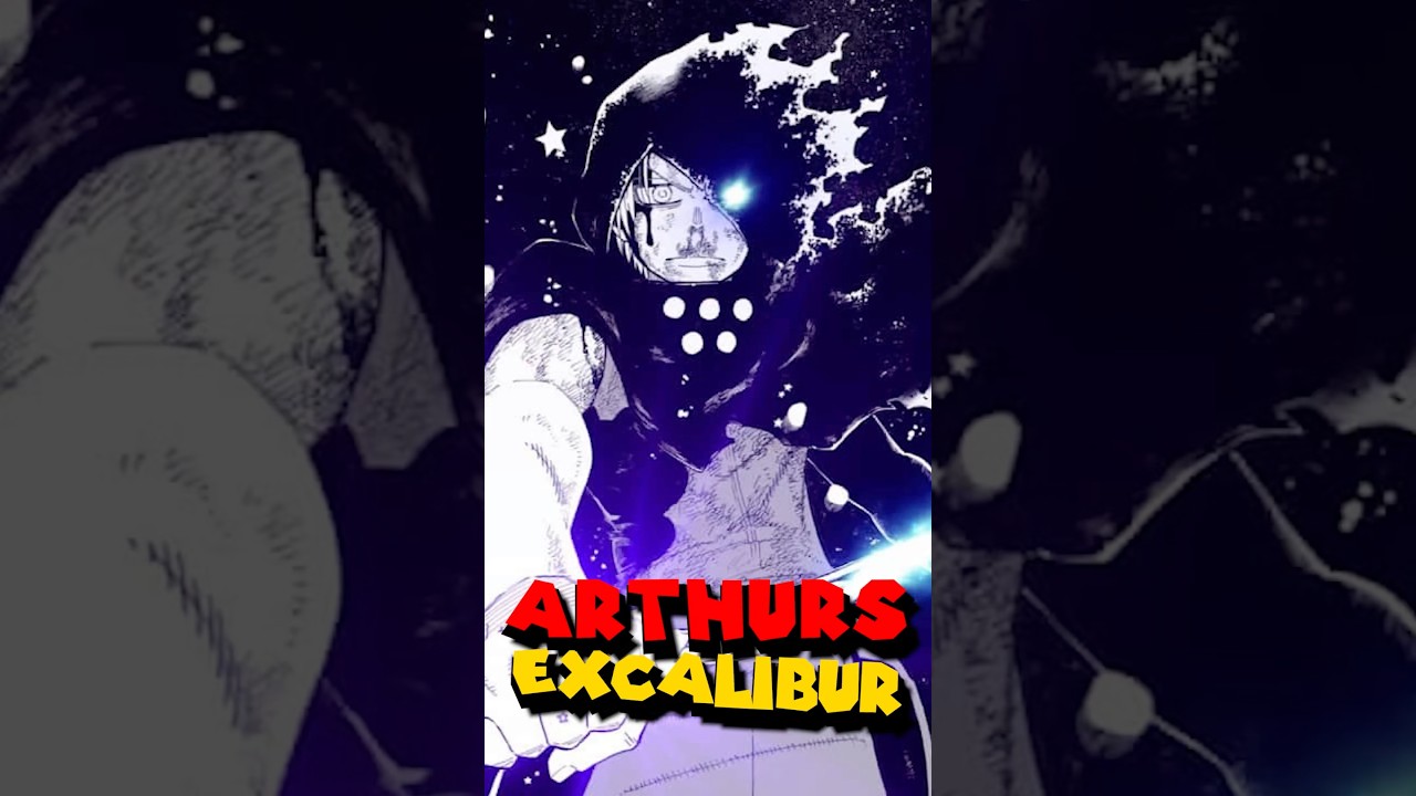 Arthur&rsquo;s WEAPON is actually in SOUL EATER #anime #fireforce #manga