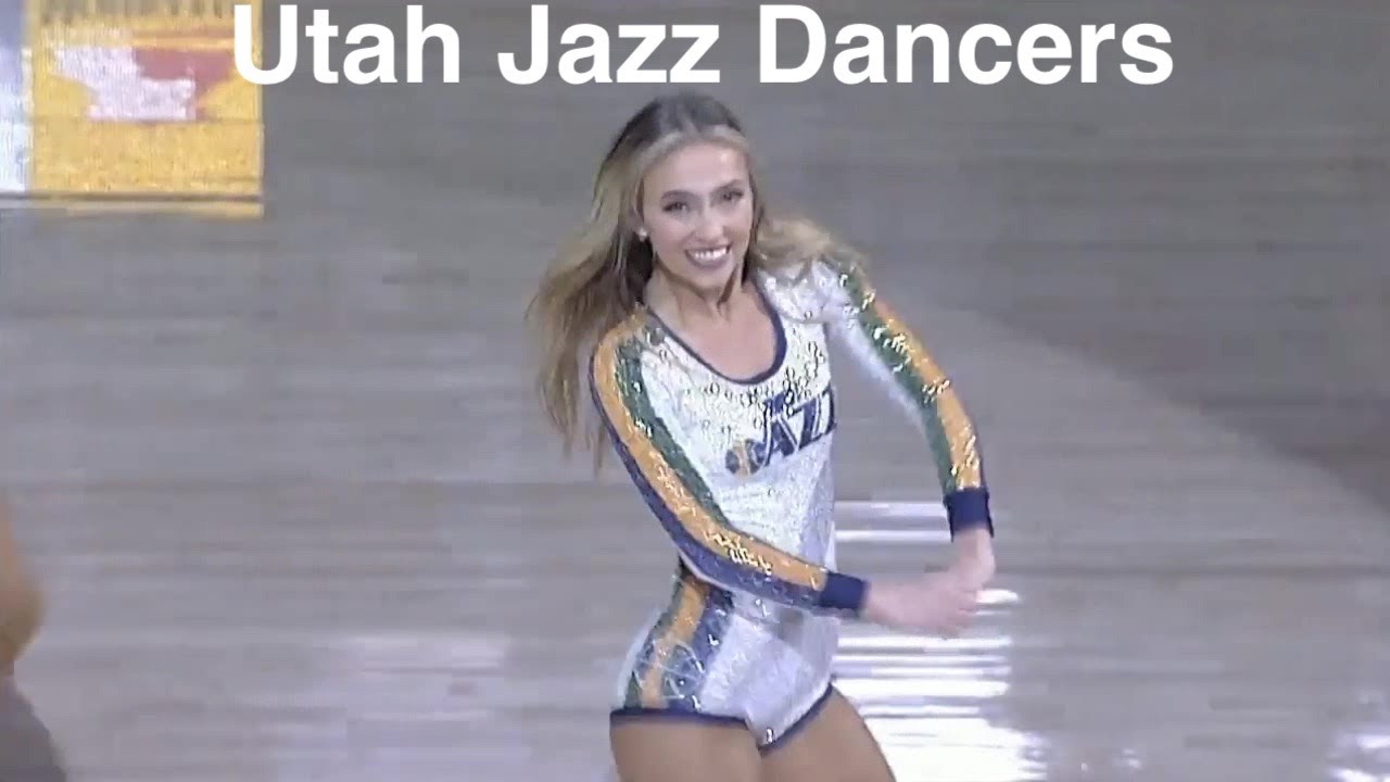 Utah Jazz Dancers - NBA Dancers - 1/18/2020 dance performance -- Jazz vs Kings