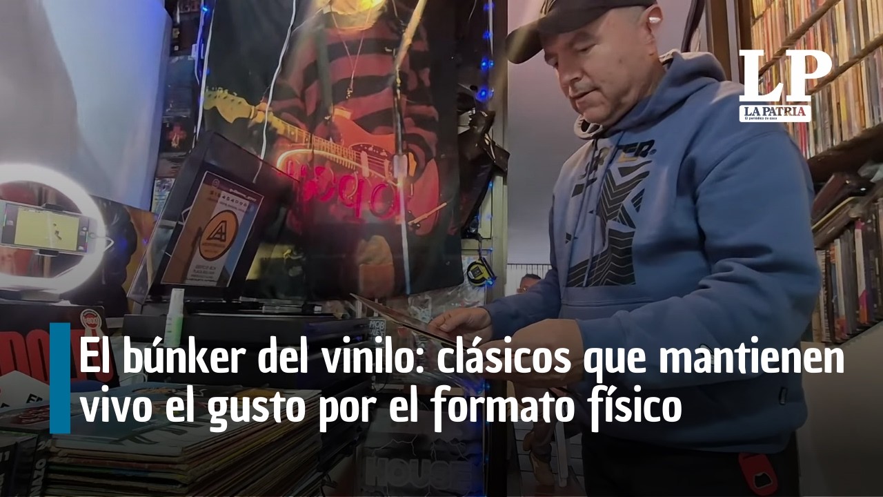 El búnker del vinilo en Manizales: clásicos que mantienen vivo el gusto por el formato físico