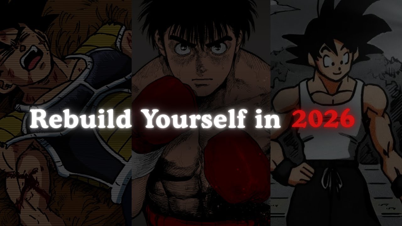 Rebuild Yourself in 2026 - Goku Motivational Speech | Anime Motivation