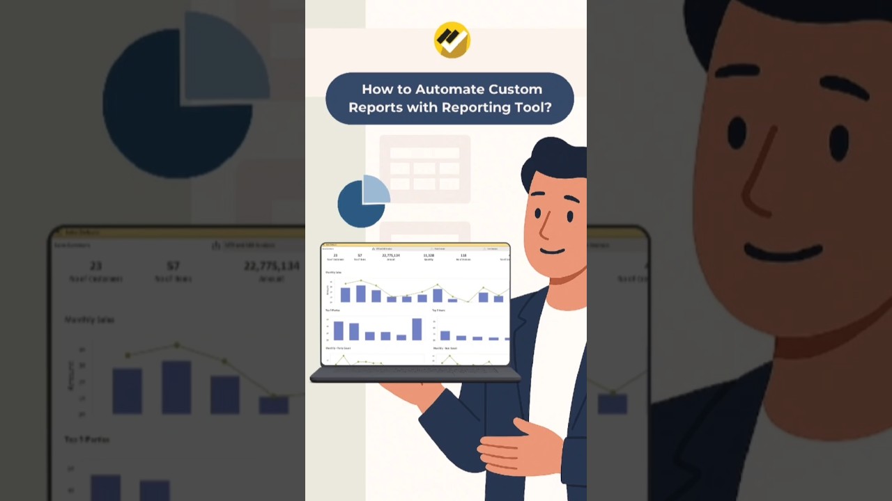 How to Automate Custom Reports with a Reporting Tool #ReportAutomation #TallyReports  #CustomReports