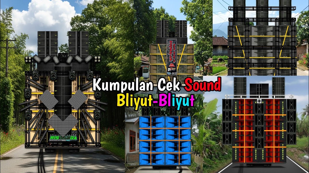 Bliyut-Bliyut‼️ Kumpulan Cek Sound Animasi Sound System