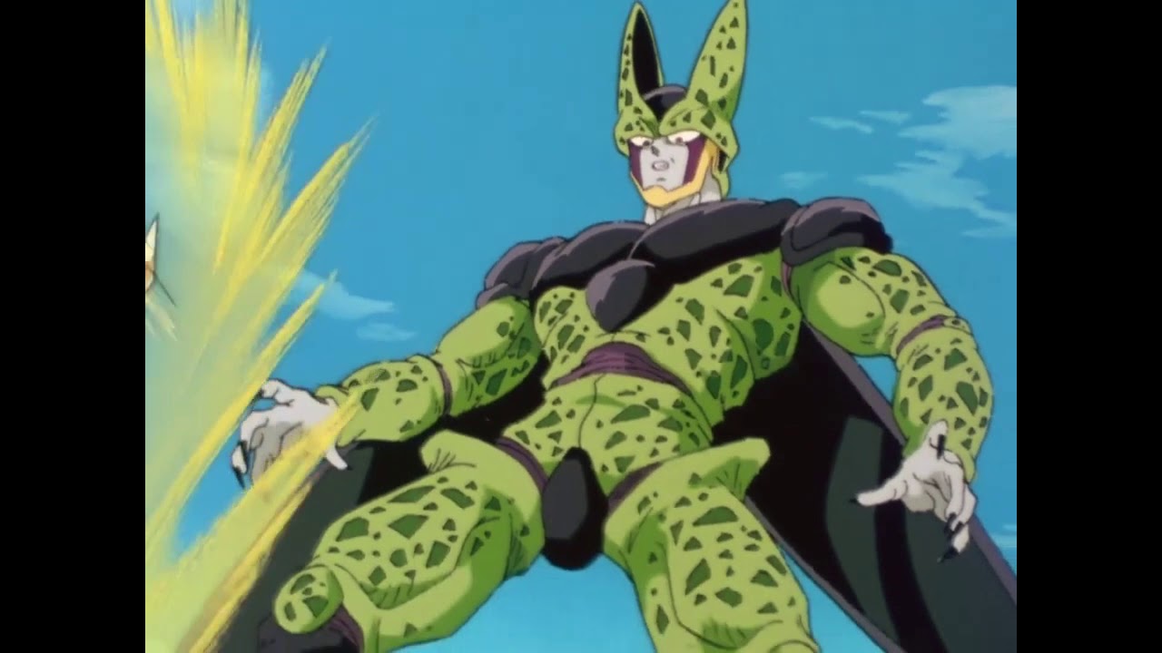 DBZ Kai | Goku's Instant Transmission Kamehameha against Cell (Bruce Falconer Rescore)