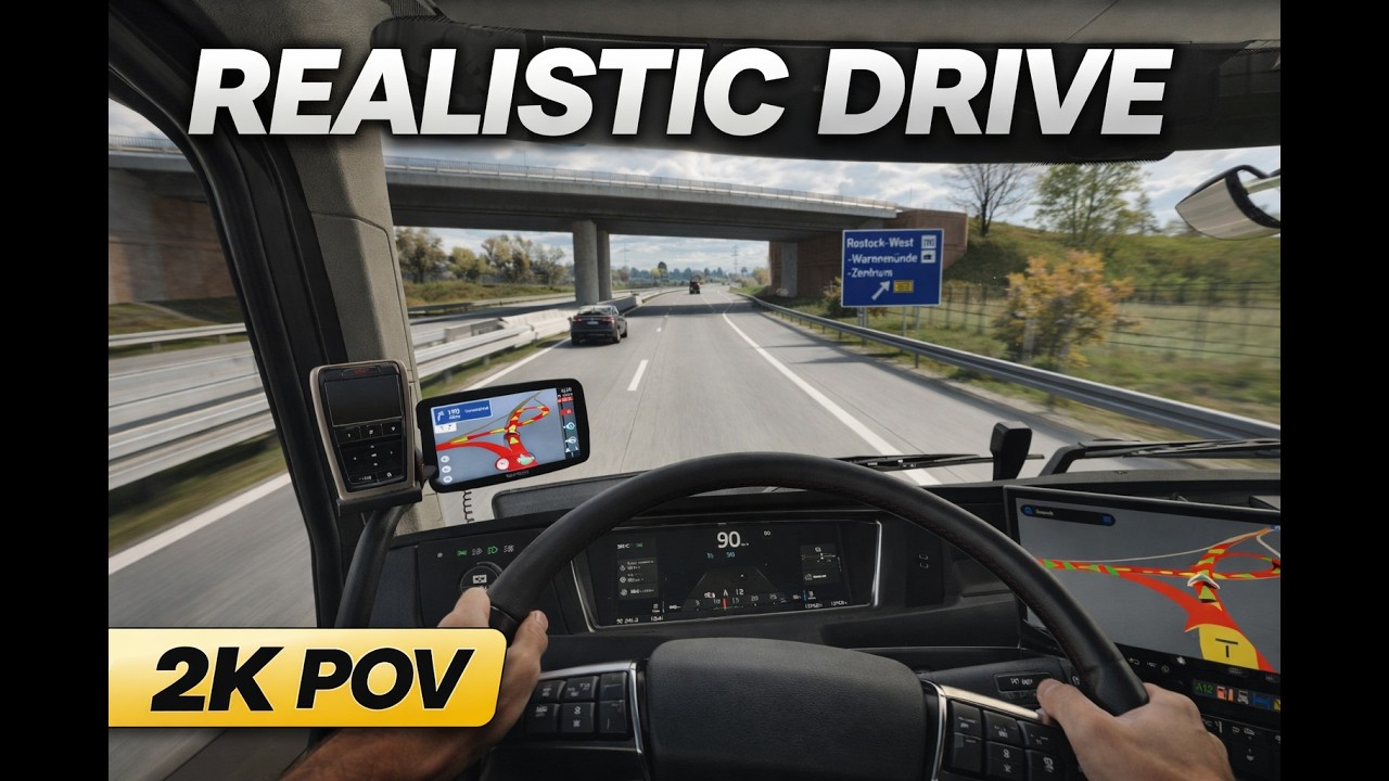 ETS2 1.57 | Realistic  Drive | Project Next-Gen | 2K Graphics