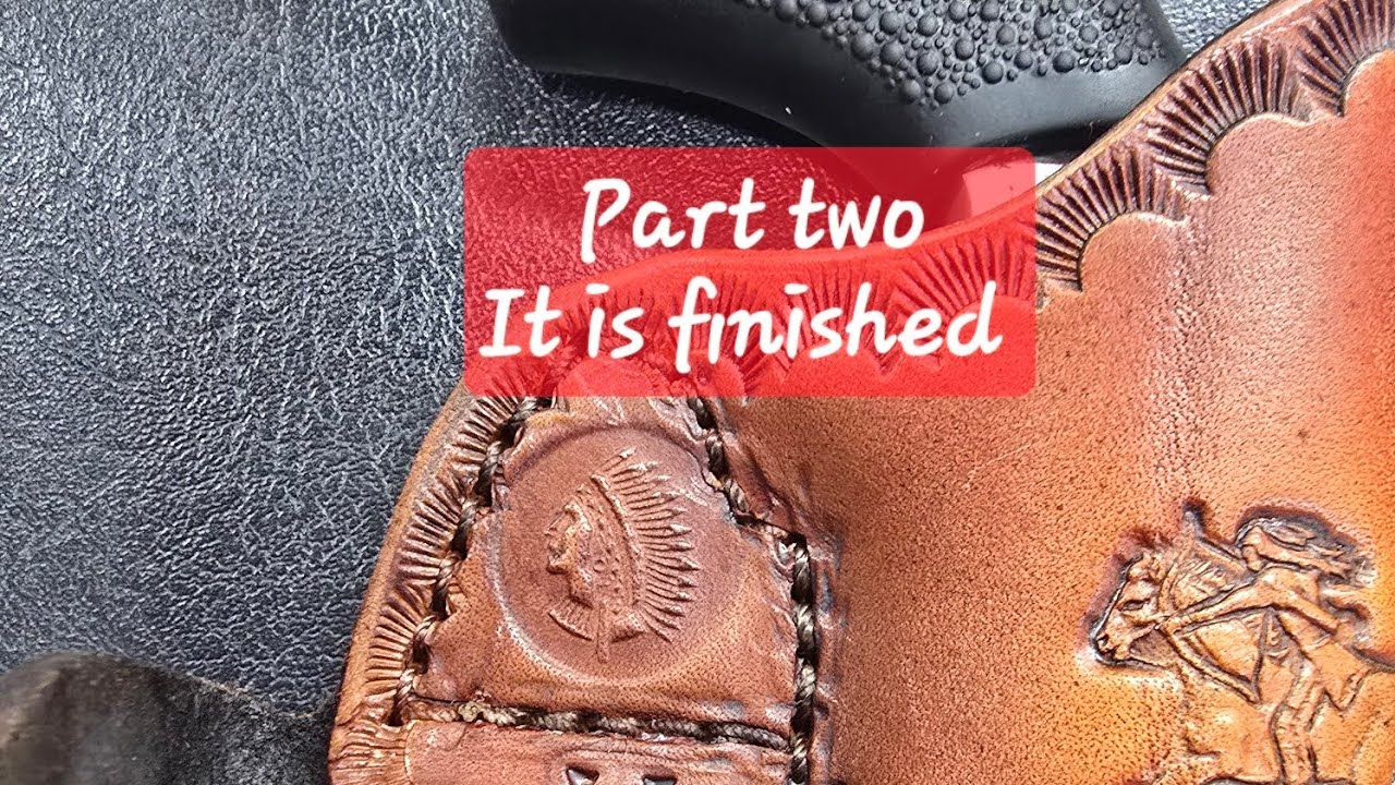 Leather work. Turning flaws into " perfection" part two. NAA Pug pocket holster. Link in comments 