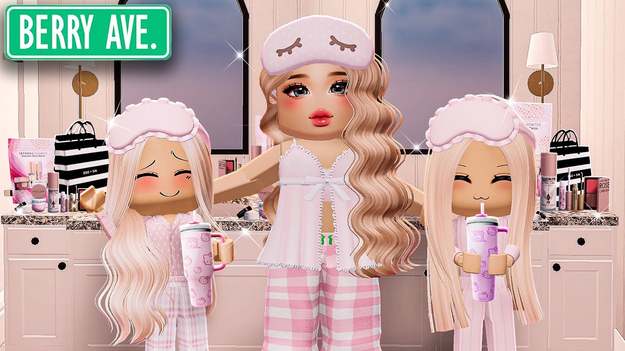 MORNING ROUTINE WITH SPOILED TWINS IN BERRY AVENUE!