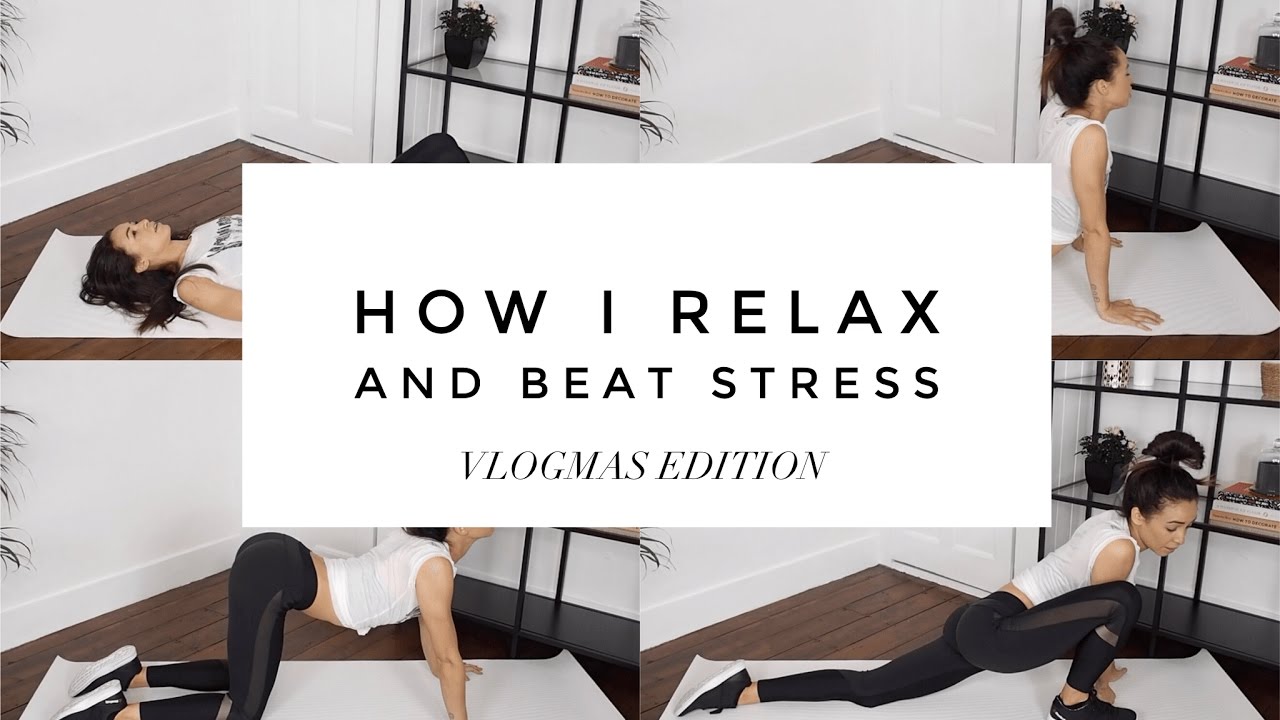 VLOGMAS 5 | HOW I RELAX AND BEAT STRESS | DANIELLE PEAZER