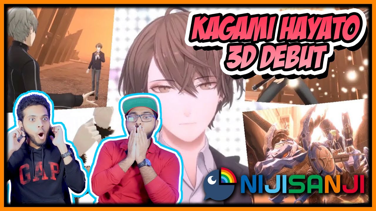 NIJISANJI - KAGAMI HAYATO 3D DEBUT REACTION