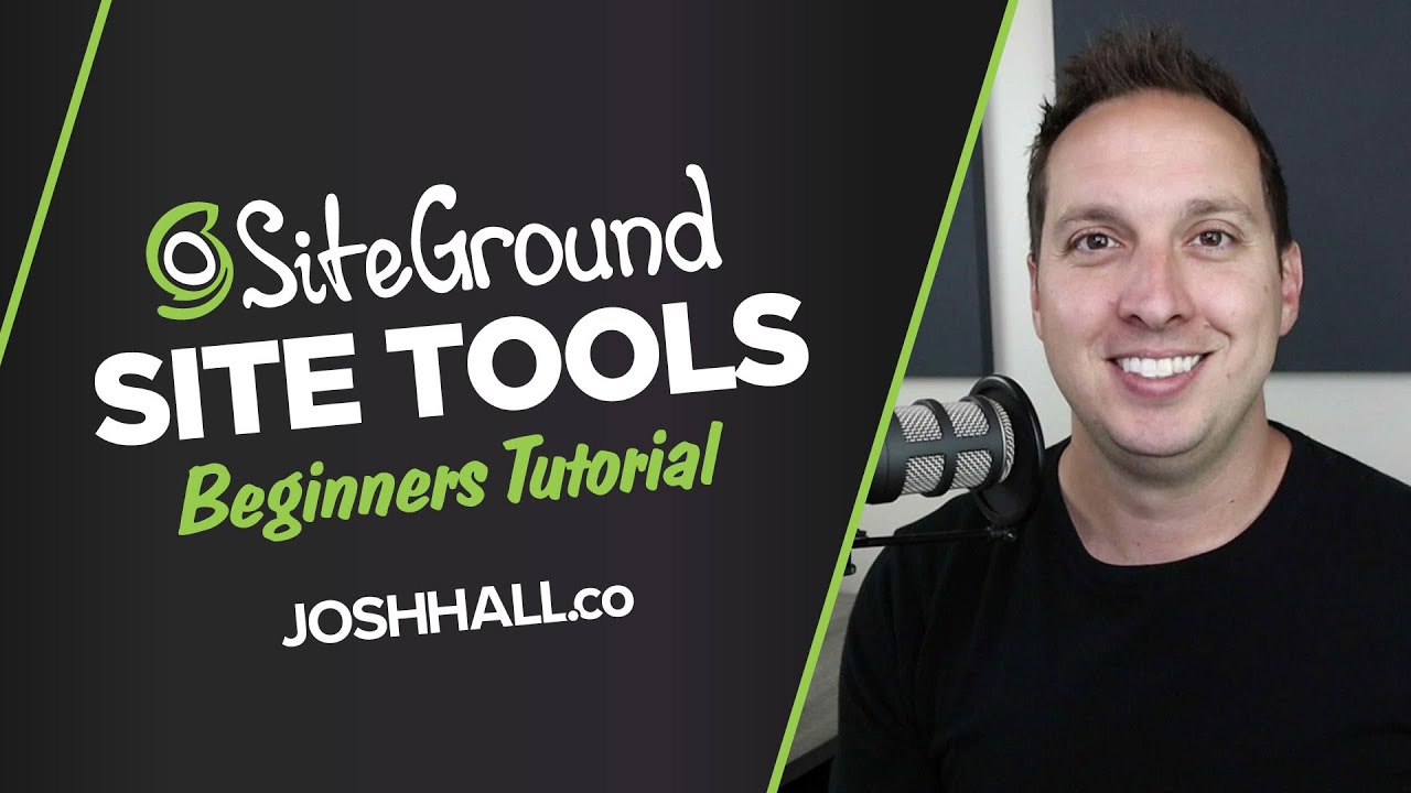 SiteGround Site Tools Beginner Tutorial (still good in 2026)