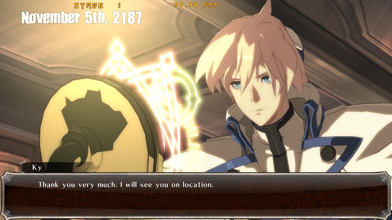 GUILTY GEAR Xrd REV 2 Ky Kiske story (MANIAC)