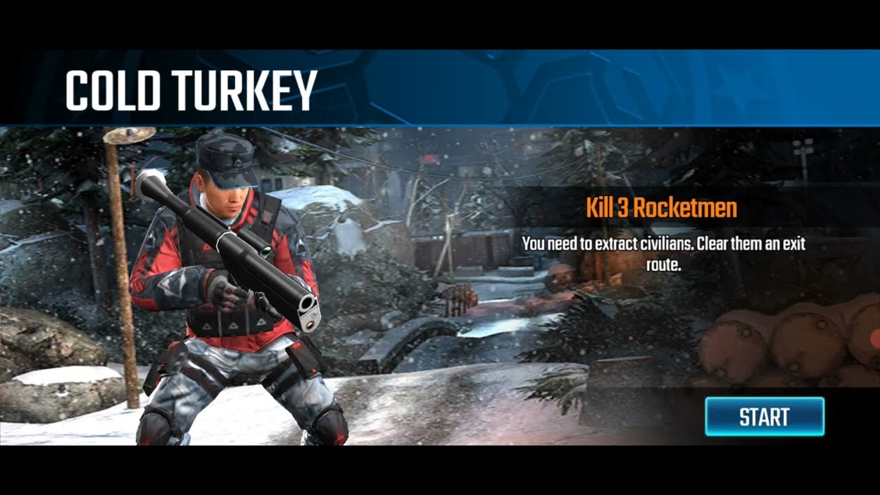 KILL 3 ROCKETMEN| COLD TURKEY| SNIPER STRIKE| android game 2023