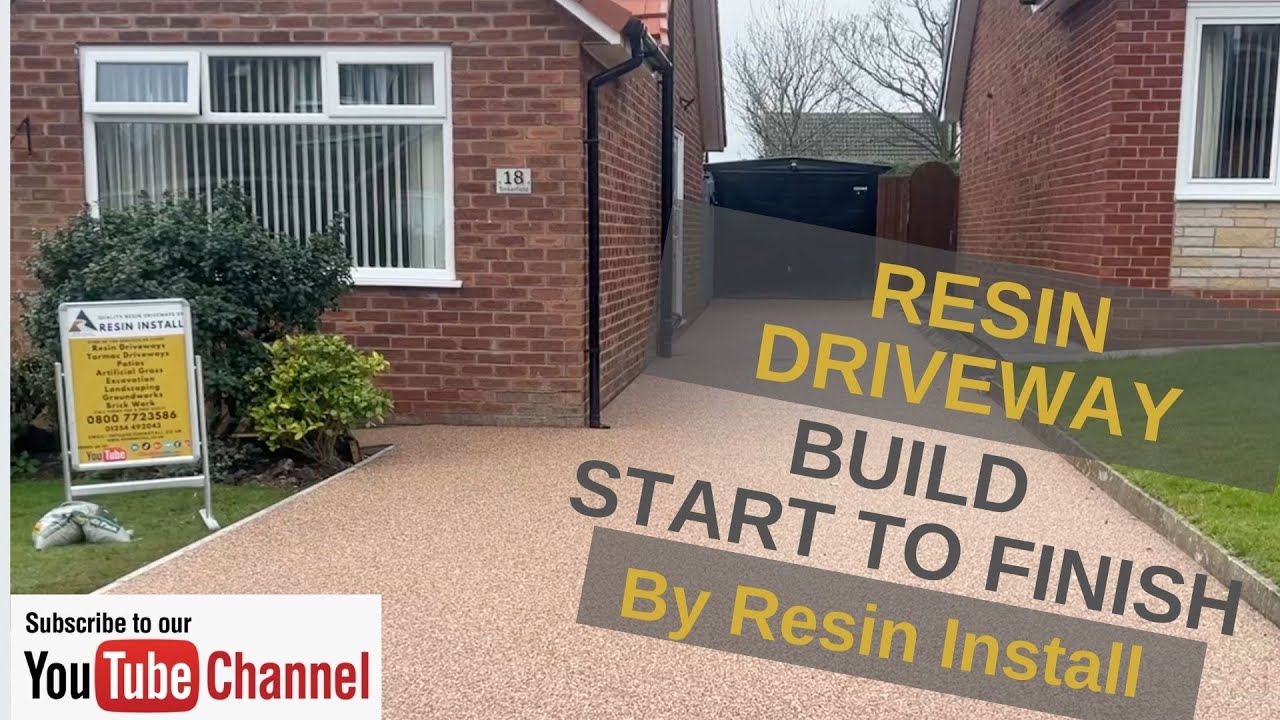 A Full Resin Driveway Build-Start To Finish- By Resin Install