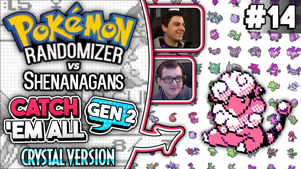 Gen 2 CATCH EM ALL Randomizer Race vs Shenanagans | Pokemon Crystal #14