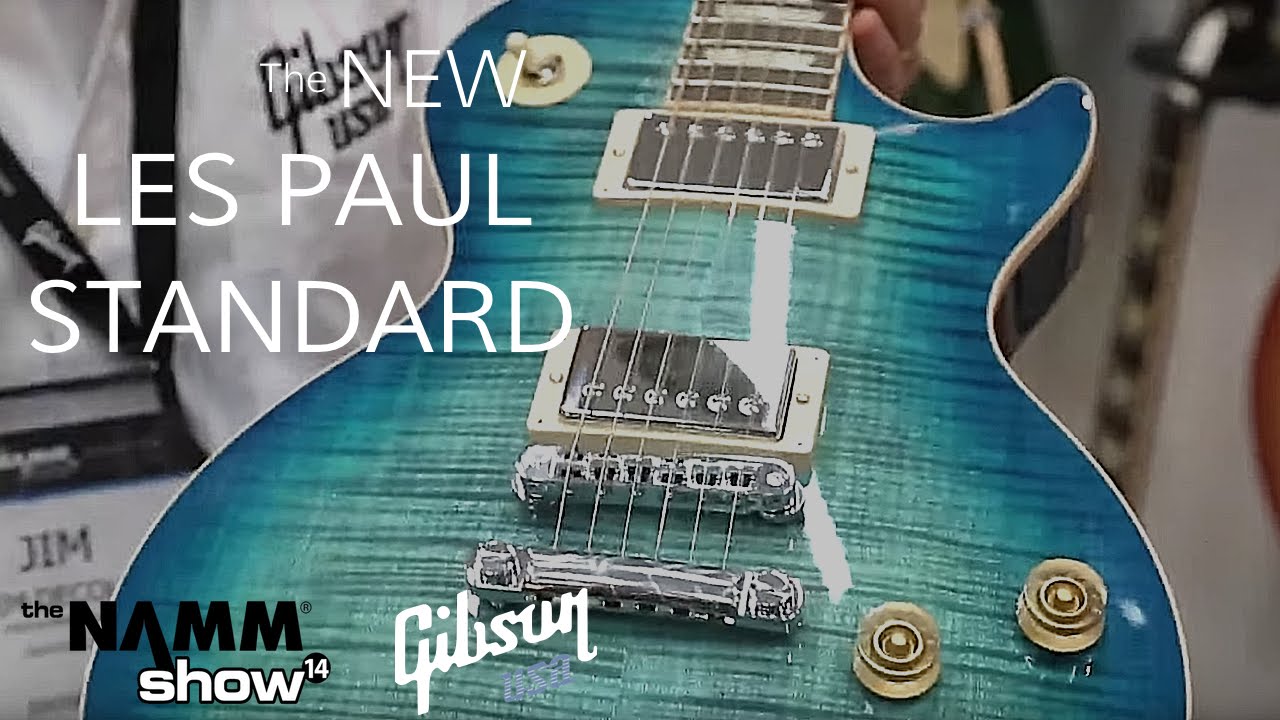 The New Les Paul Standard from Gibson USA  &bull;  NAMM 2014