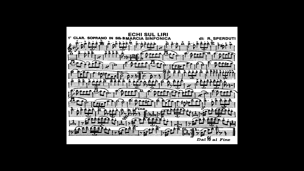 Echi sul Liri - Renato Sperduti (Marcia sinfonica)