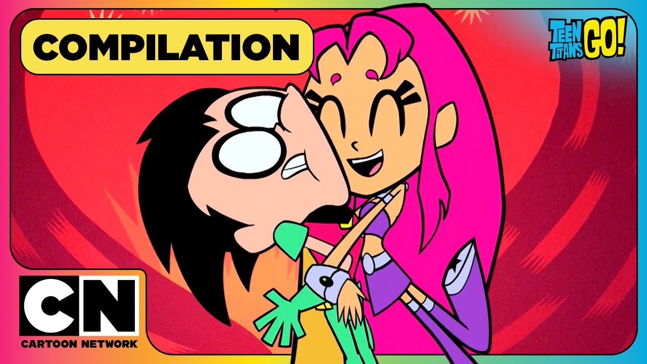 💖💞 Is Love in the Air? | Teen Titans Go! | Romance Moments | Cartoon Network Asia