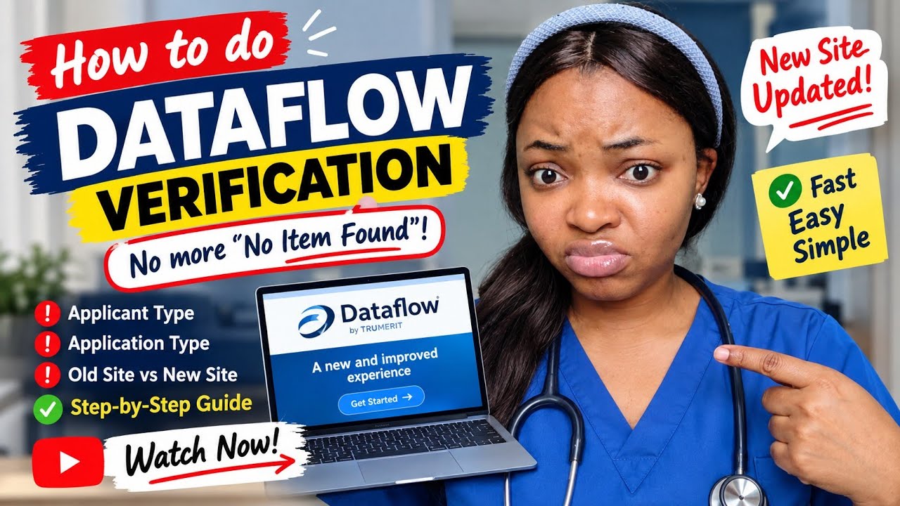 How to Do DataFlow Verification for Saudi Arabia Nurses | New DataFlow Website 2026