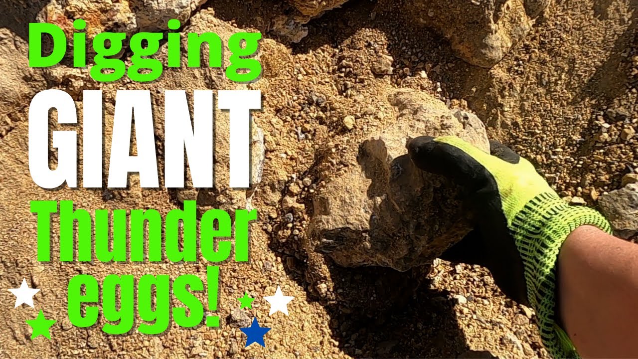 Digging GIANT THUNDEREGGS at the Polka Dot Agate Mine!