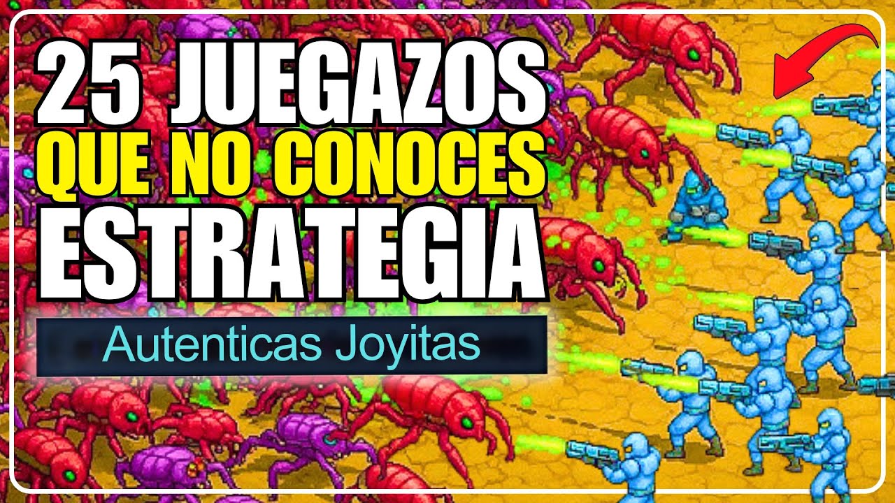 25 JUEGAZOS de ESTRATEGIA RTS🔥Wargame, Tactico, Roguelike...