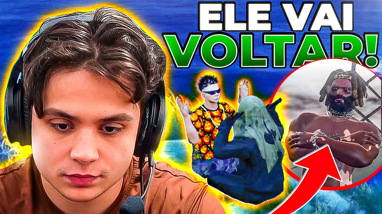 O MONGOLOIDE VAI VOLTAR no GTA RP!😱 (Modder clips)