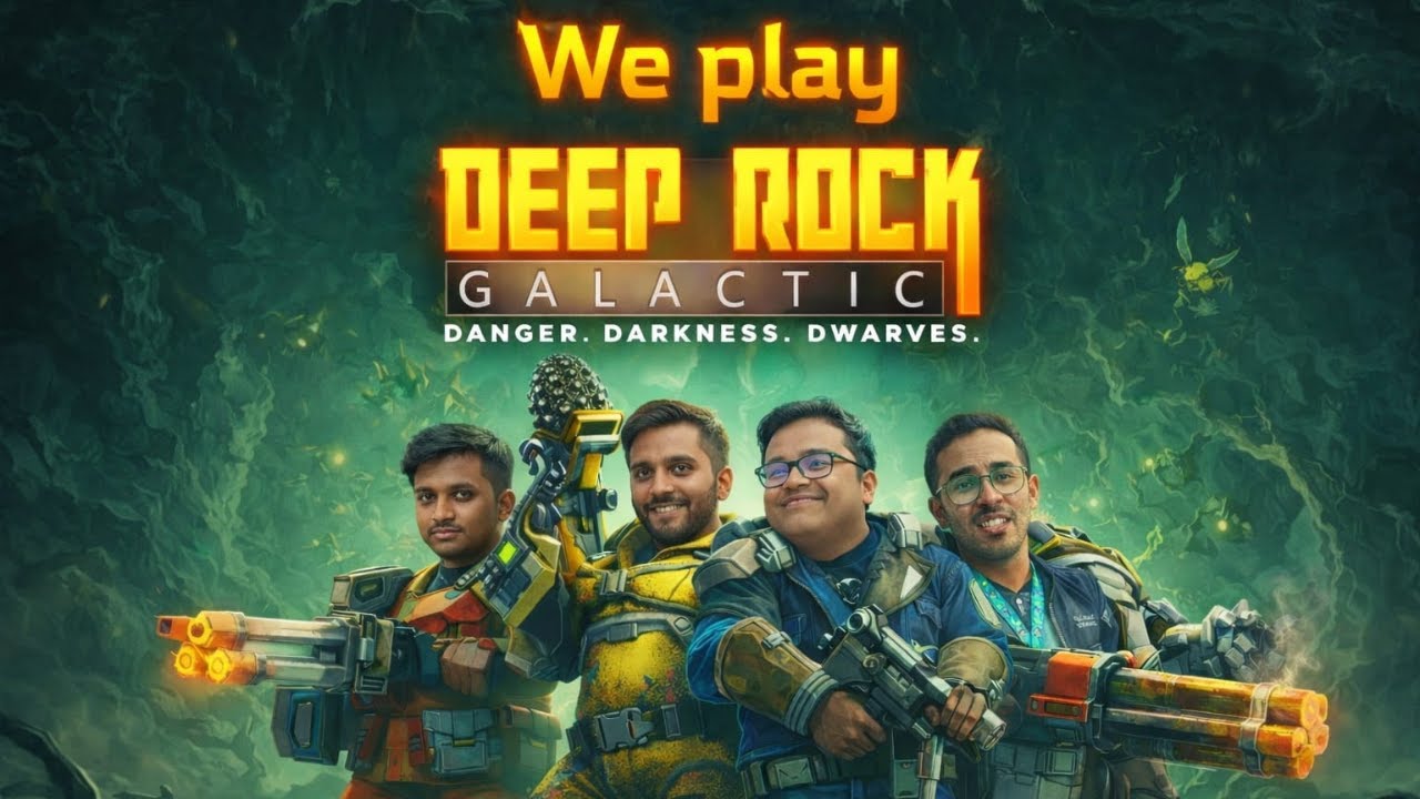 Deep Rock Galactic Gameplay Live