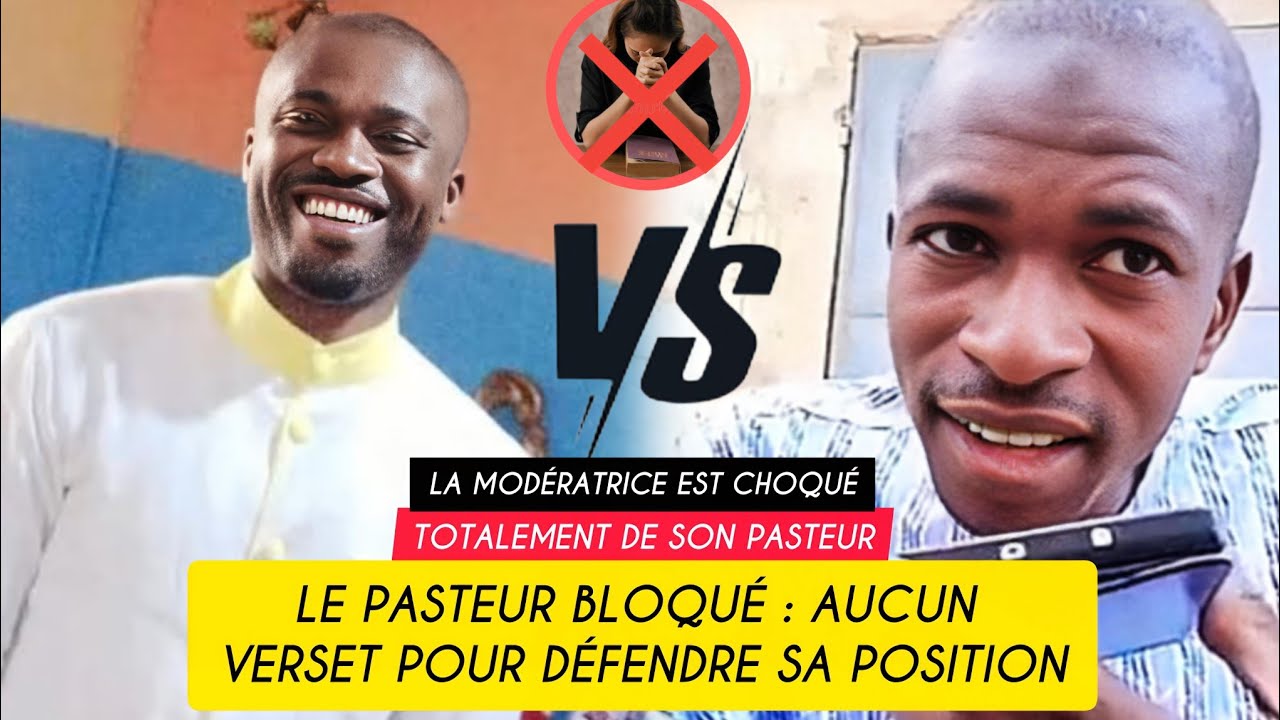 💢🛑LE PASTEUR BLOQUÉ : AUCUN (verset pour défendre) SA POSITION🔥