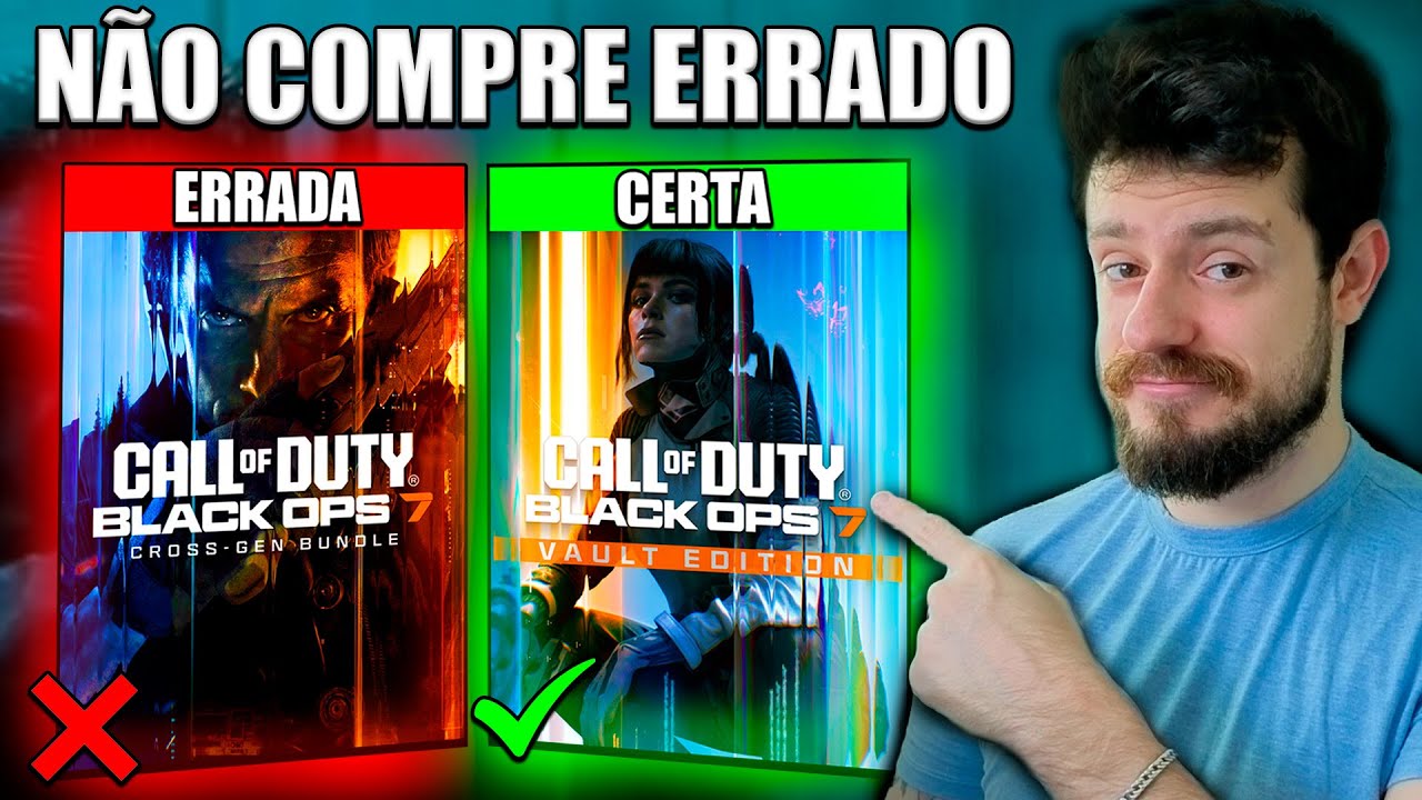 Qual versão do Call Of Duty: Black Ops 7 comprar? Não compre errado!