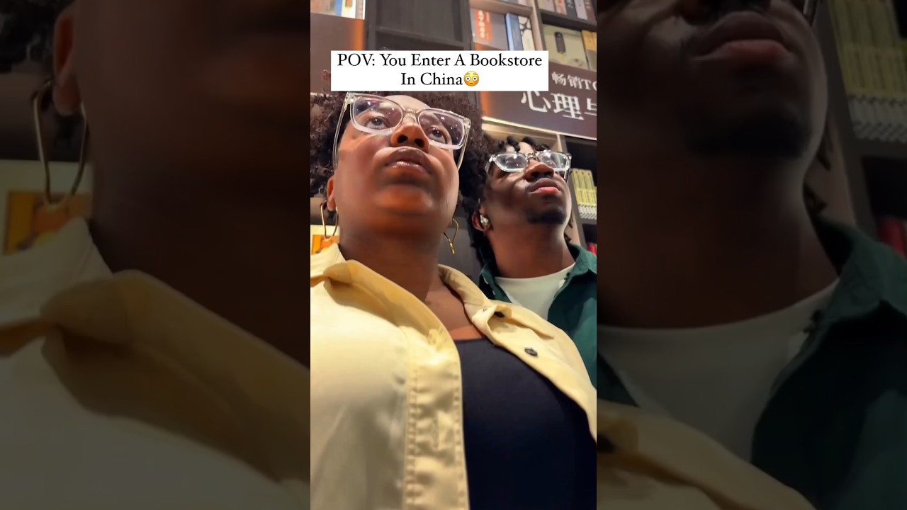 Exploring the Coolest Bookstore in China (MUST SEE!) #shorts #china